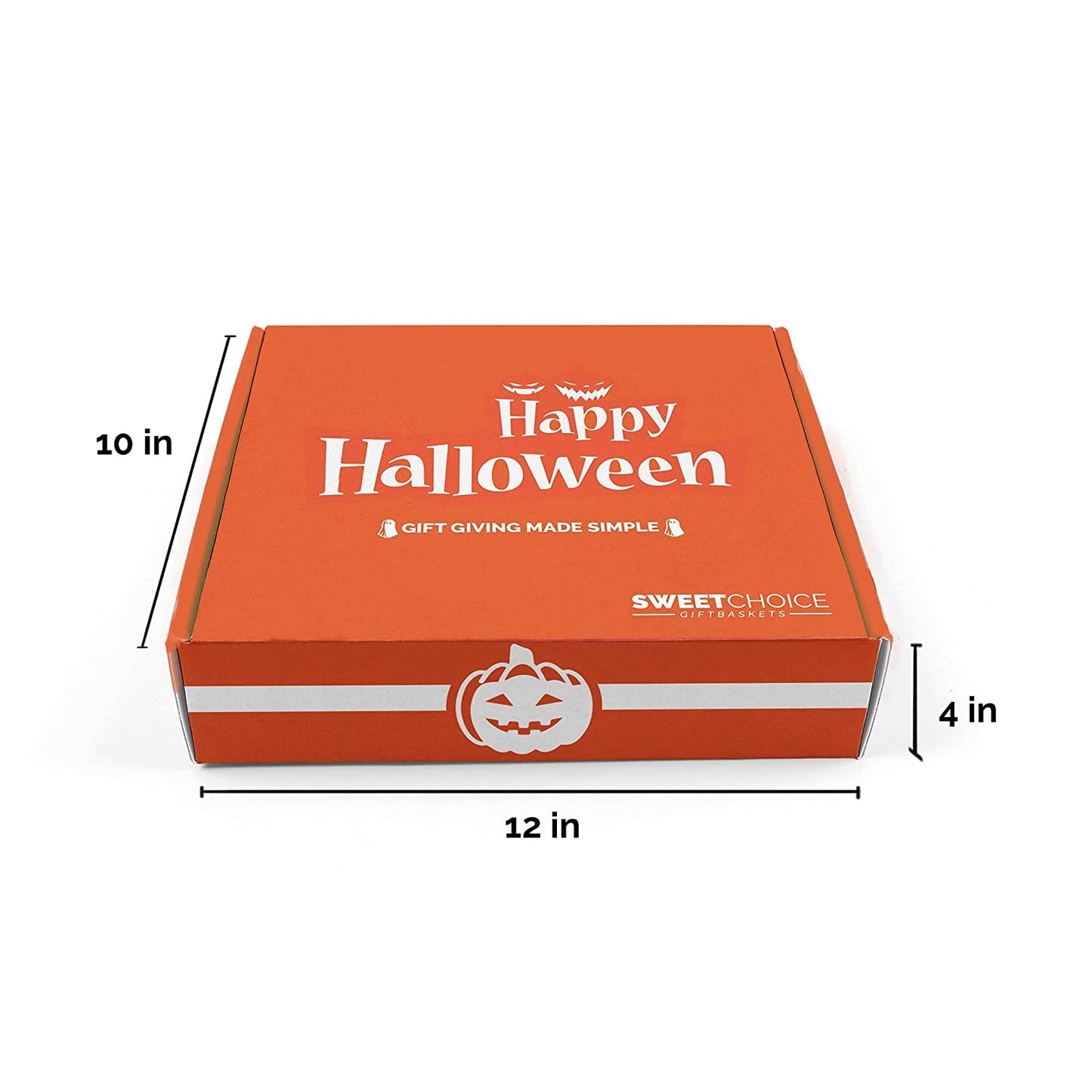 Halloween Care Package Snack box (45) Candy Snacks Assortment Trick or Treat Cookies Food Bars Toys Variety Gift Pack Box Bundle Mixed Bulk Sampler for Children Kids Boys Girls College Students Office