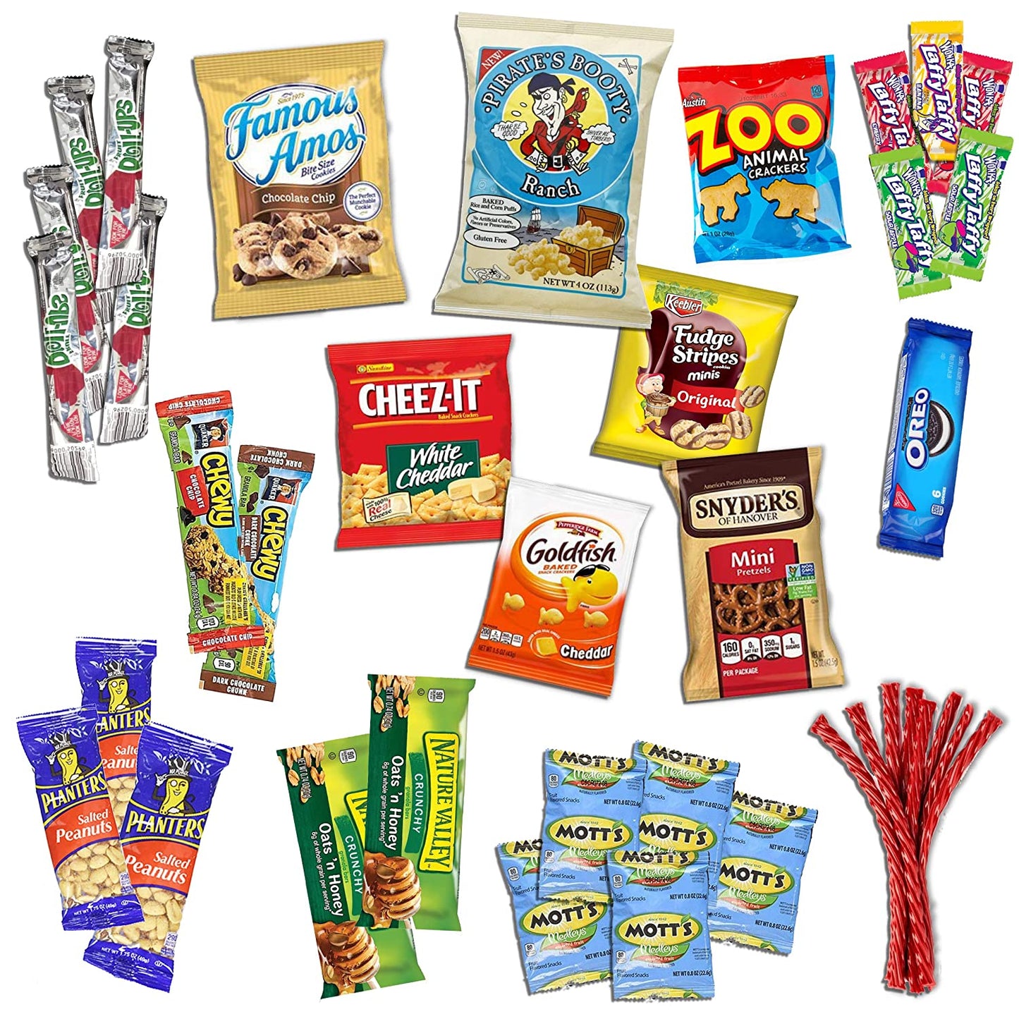Halloween Package (38) Candy Snacks Assortment Trick or Treat Cookies Food Bars Toys Variety Gift Pack Box Bundle Mixed Bulk Sampler for Children Kids Boys Girls College Students