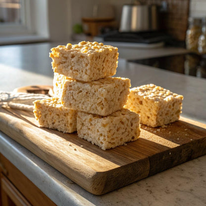 Crispy Marshmallow Squares, Kids Snacks, Snack Bars, Original, 31.2Oz Box (40 Bars)