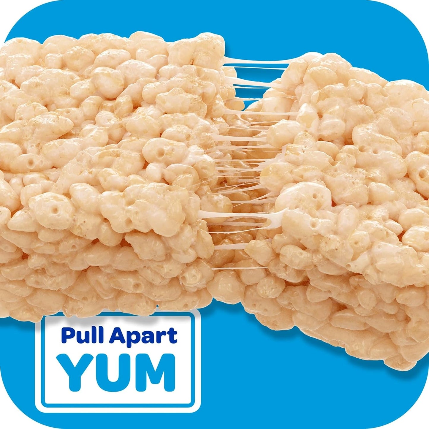 Crispy Marshmallow Squares, Kids Snacks, Snack Bars, Original, 31.2Oz Box (40 Bars)