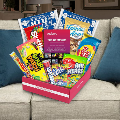 Redbox Movie Night Package | Redbox Package |Sweet Choice Gift Baskets