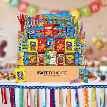 Snack Box Care Package | Snack Pack for Kids|Sweet Choice Gift Baskets