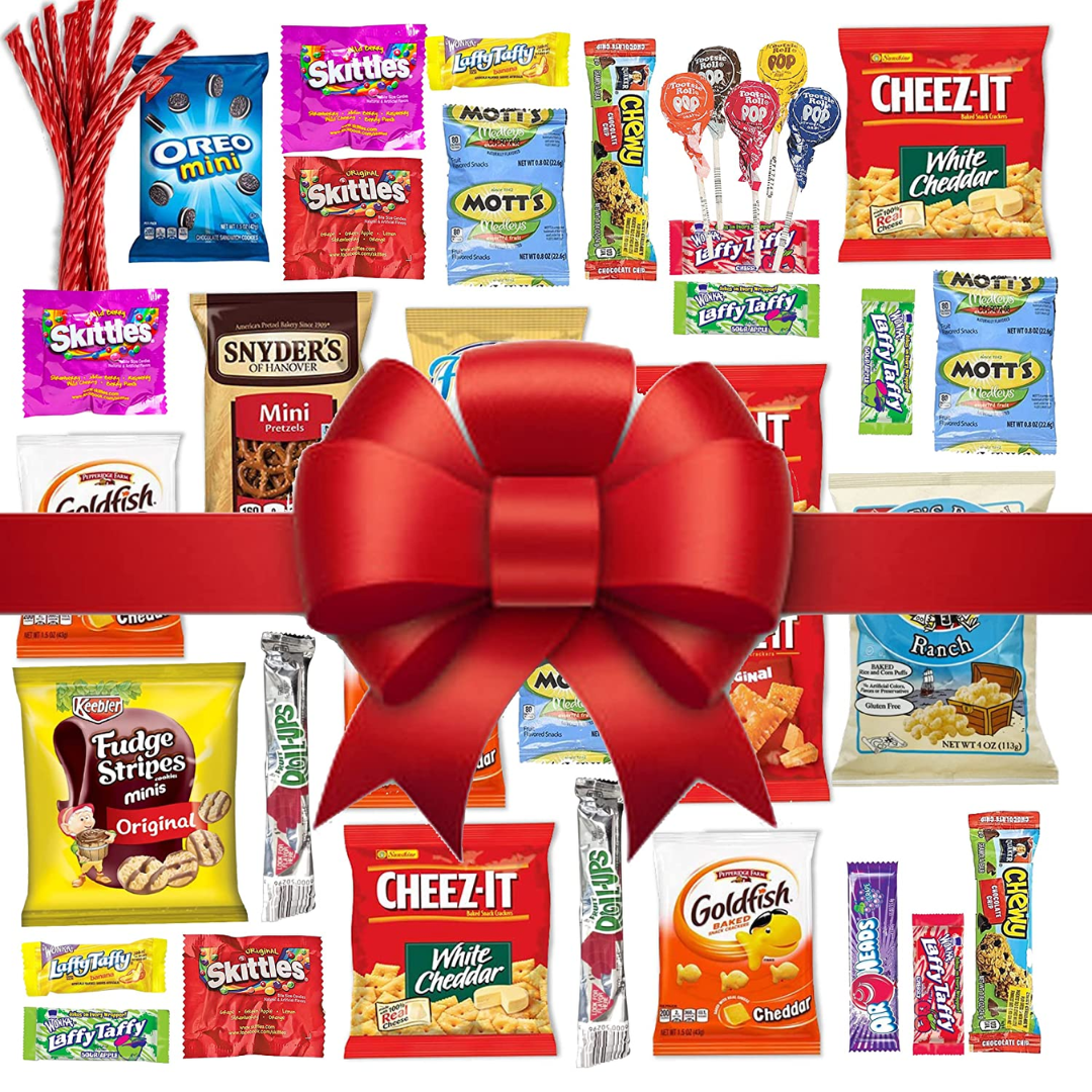 All American Favorites Snack Care Package - Christmas Candy and chocolate  care package, One Basket - Kroger