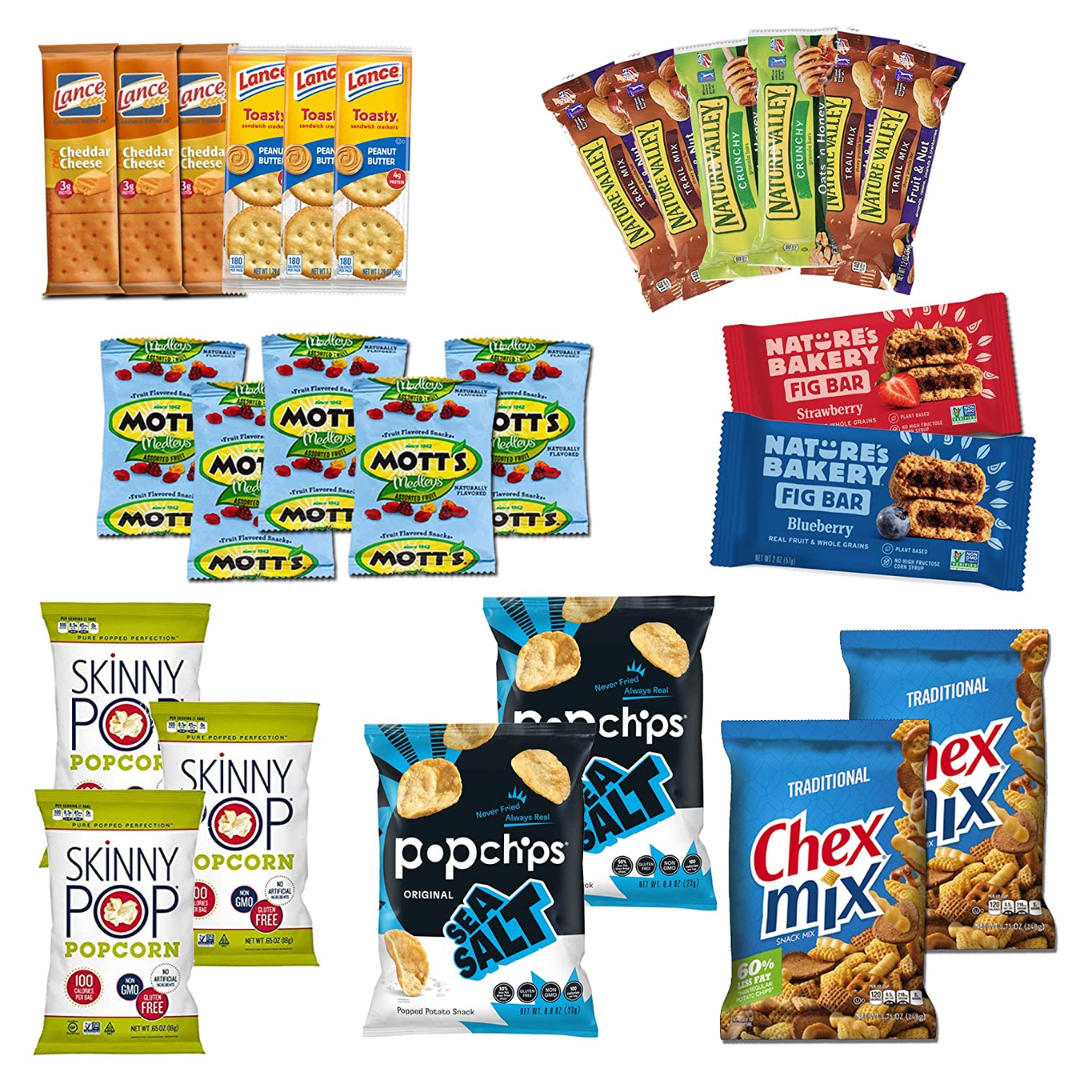 Nutritious Snack Variety Pack | Snack Pack | Sweet Choice Gift Baskets