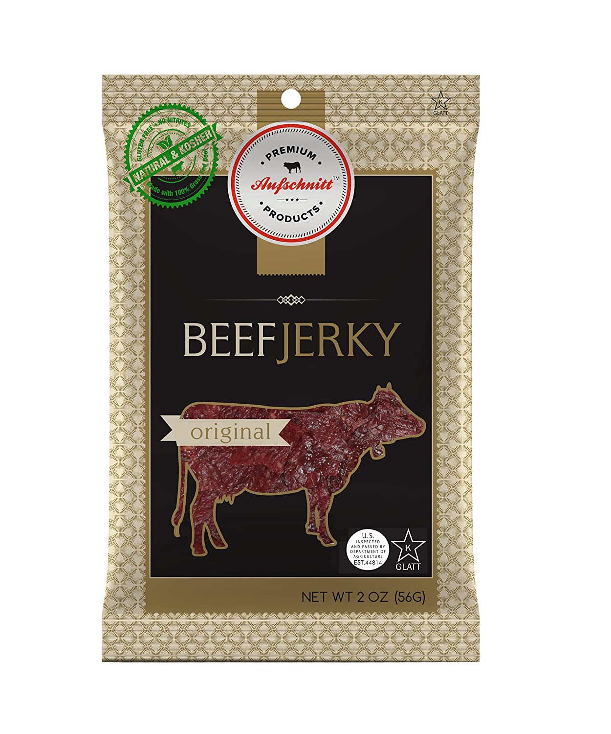 Gifts for Dad Beef Jerky - Jerky Box - Simple & Savory - Dad Gift for Men - Protein Snacks Military Care Package - Best Father's Day Gifts for Him - Meat Snack Sampler Gift Basket - 4 Bags