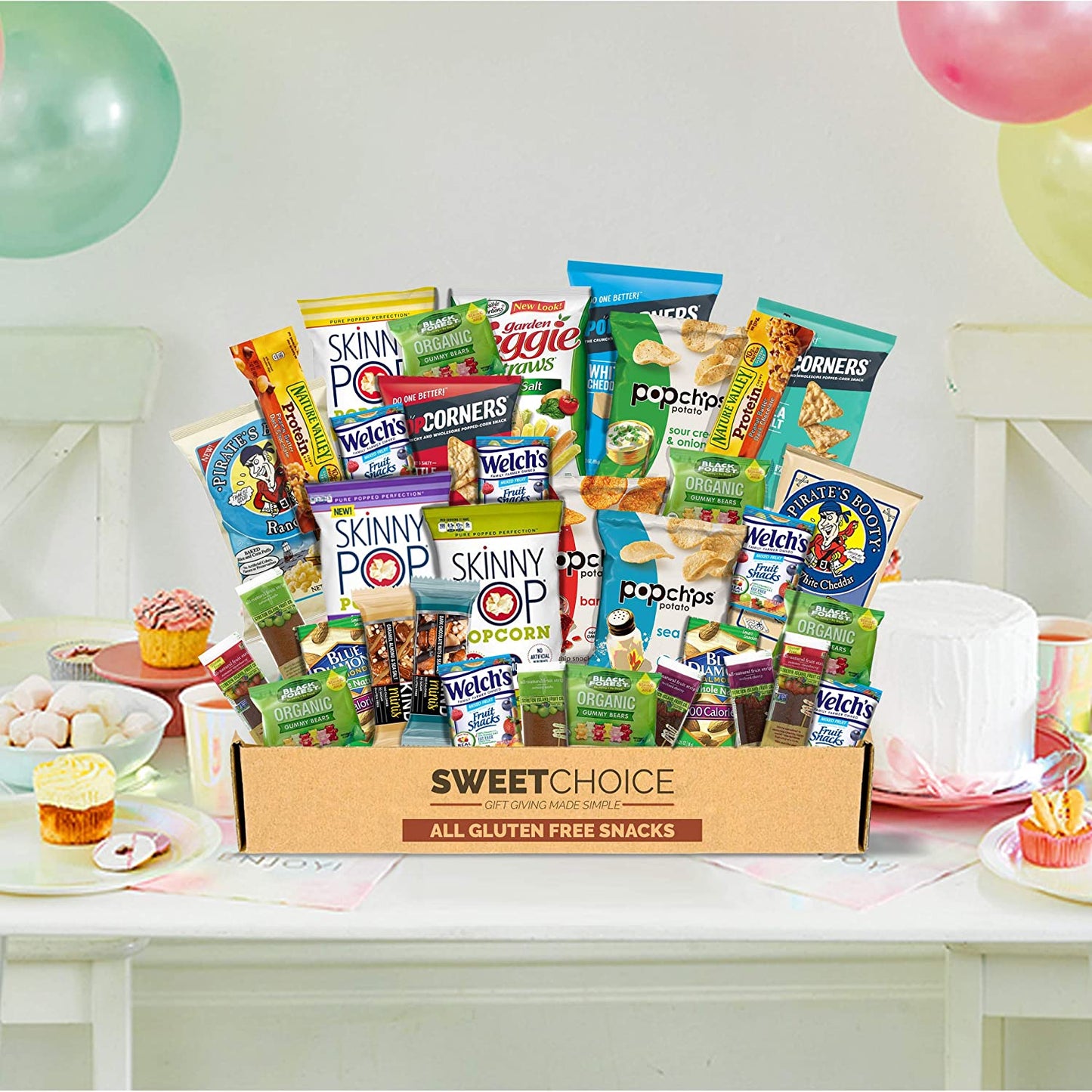 Gluten Free Snacks Care Box | Sweet Choice Gift Baskets